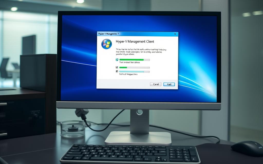 Hyper-V Management Client installation