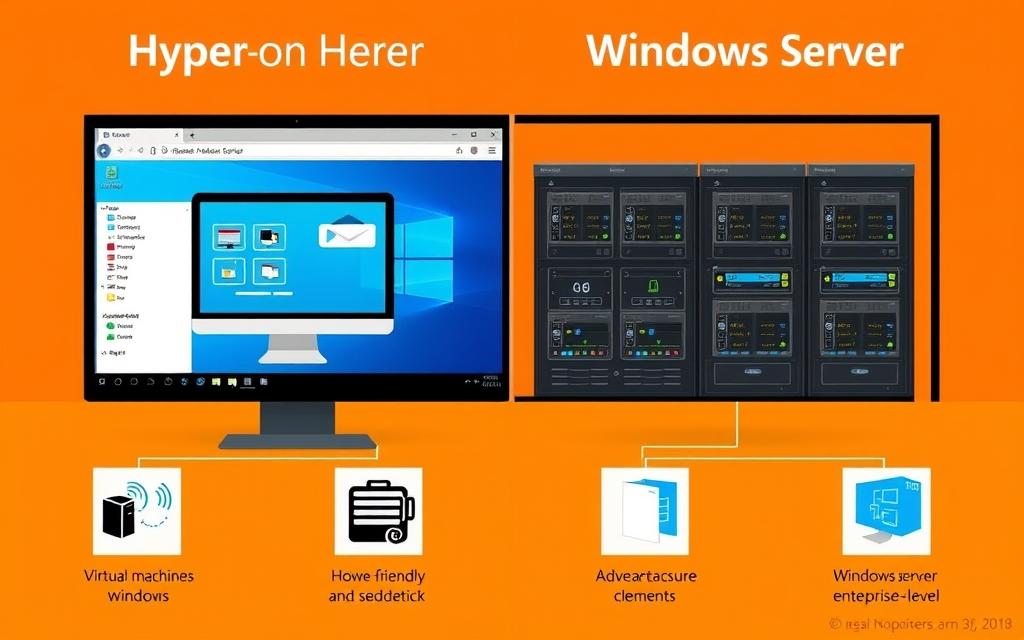 Hyper-V differences between Windows and Windows Server