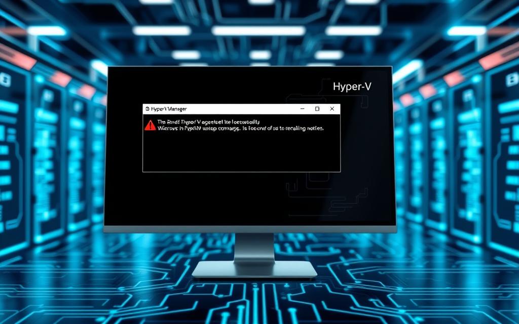 hyper v manager the operation on computer failed