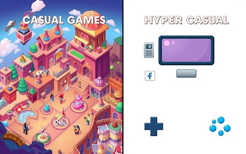 key differences between casual and hyper casual games