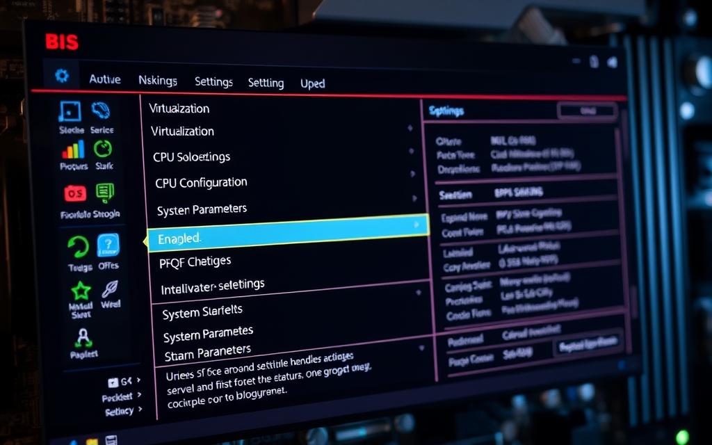 BIOS settings